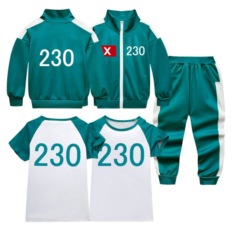 Boyshort Underwear - 2025년 신제품 어린이 맞춤형 오징어 게임