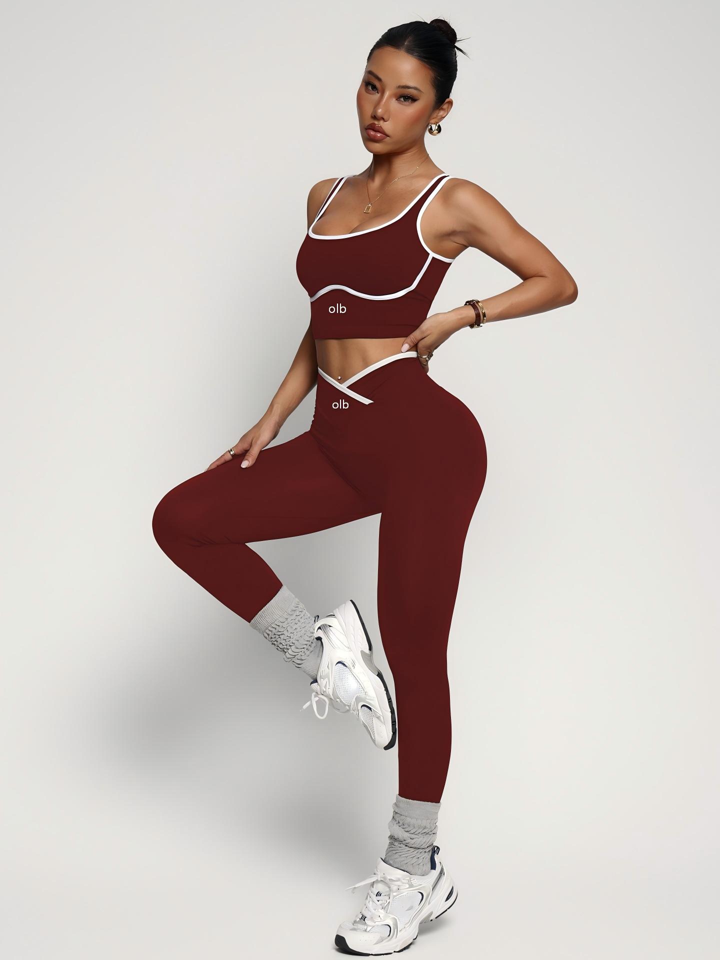 2피스 신상 스포츠 브라 베스트 팬츠 피트니스 슈트,  - Sports Bra High Impact 리뷰 및 가격