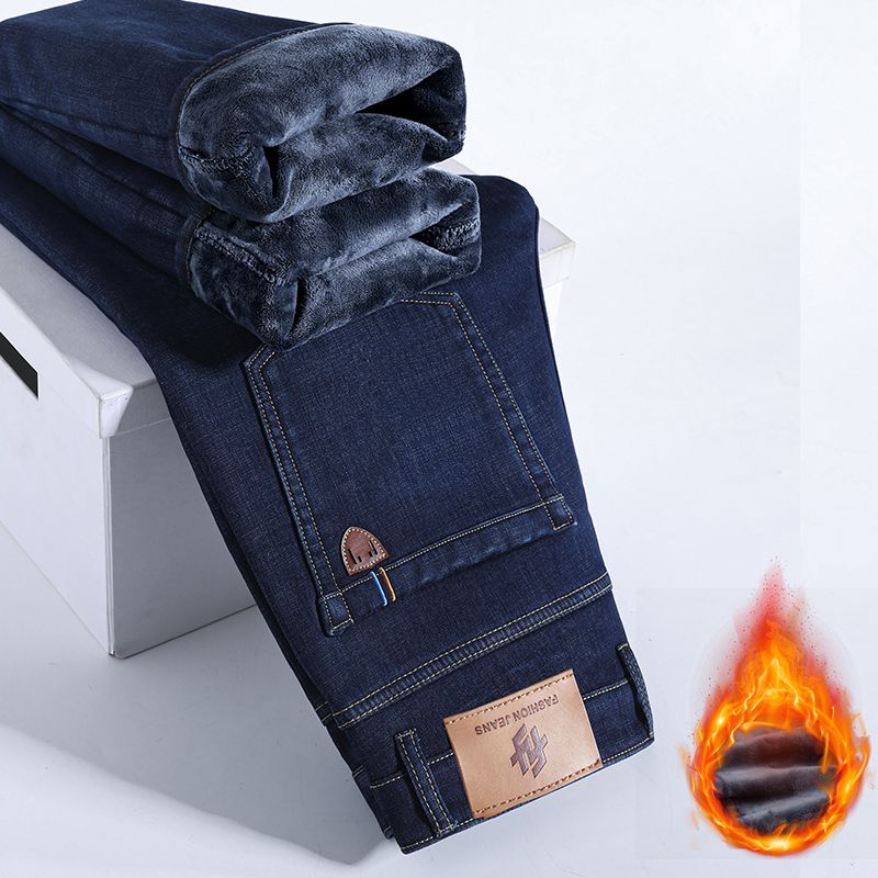 겨울용 따뜻한 플리스 청바지 남성용 두꺼운 보온 캐주얼 - Levis Jeans 501 리뷰 및 가격