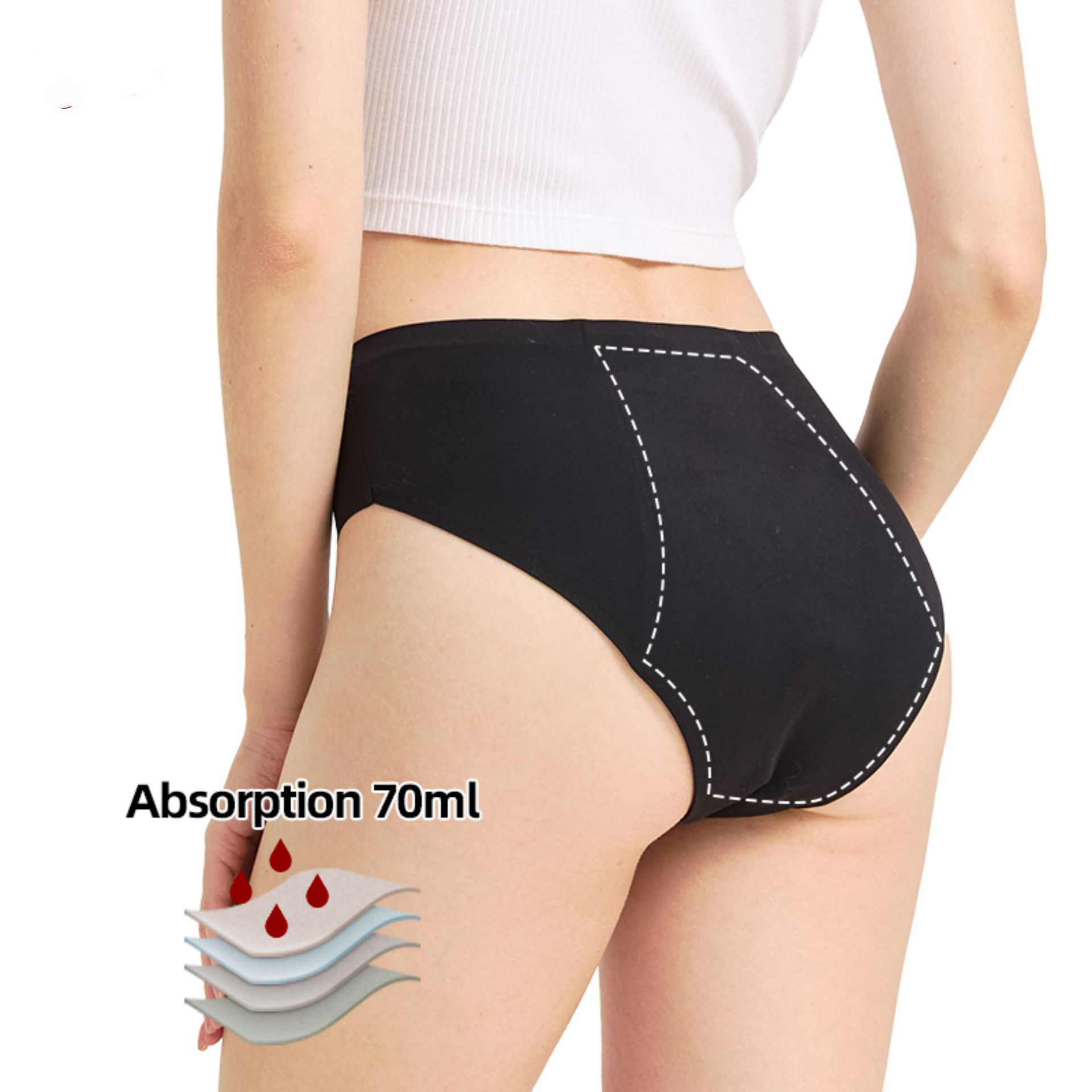 여성용 생리 팬티 50ml 흡수 용량 4중 방수 생리  - Period Panty Absorbent 리뷰 및 가격