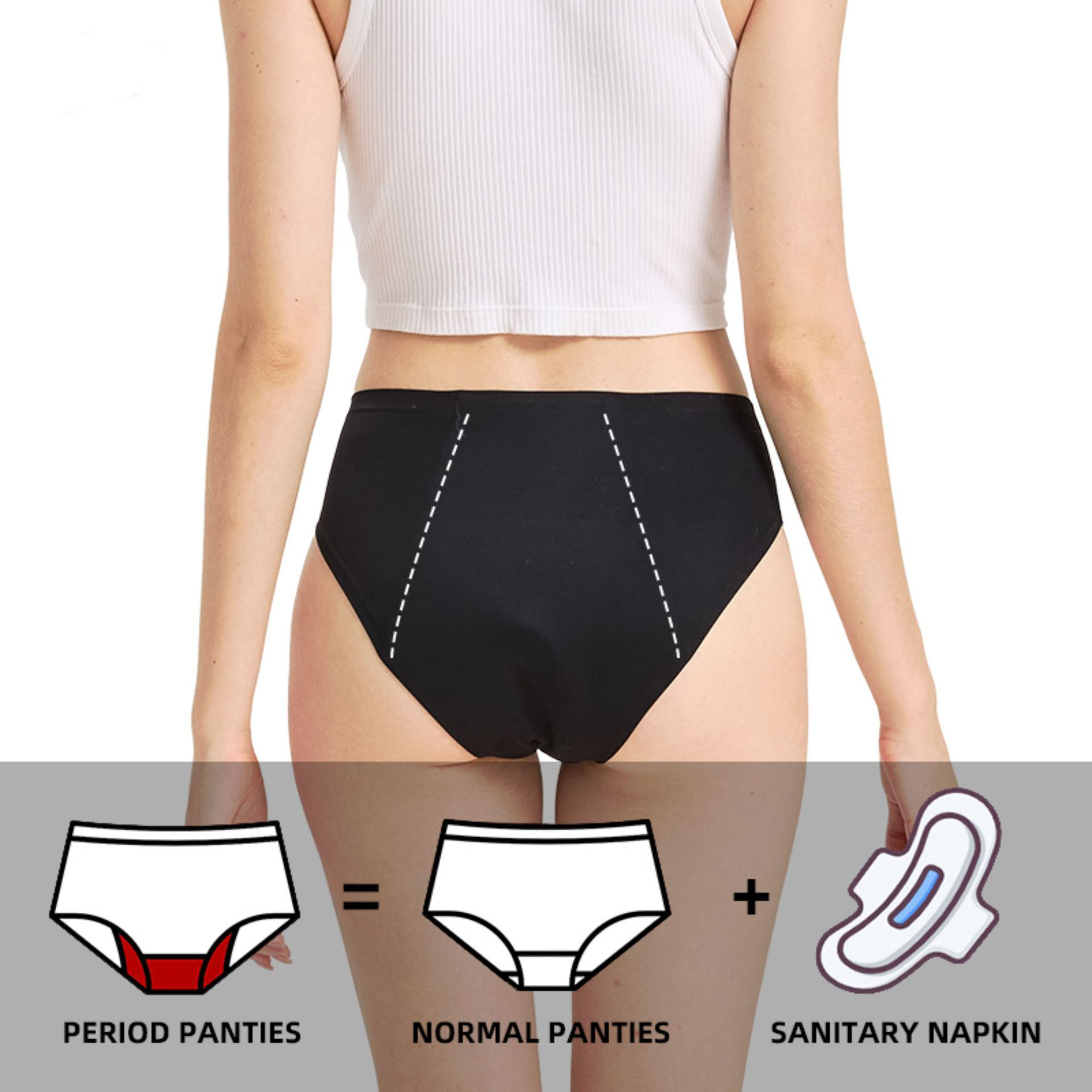 여성용 생리 팬티 50ml 흡수 용량 4중 방수 생리  - Period Panty Absorbent 리뷰 및 가격